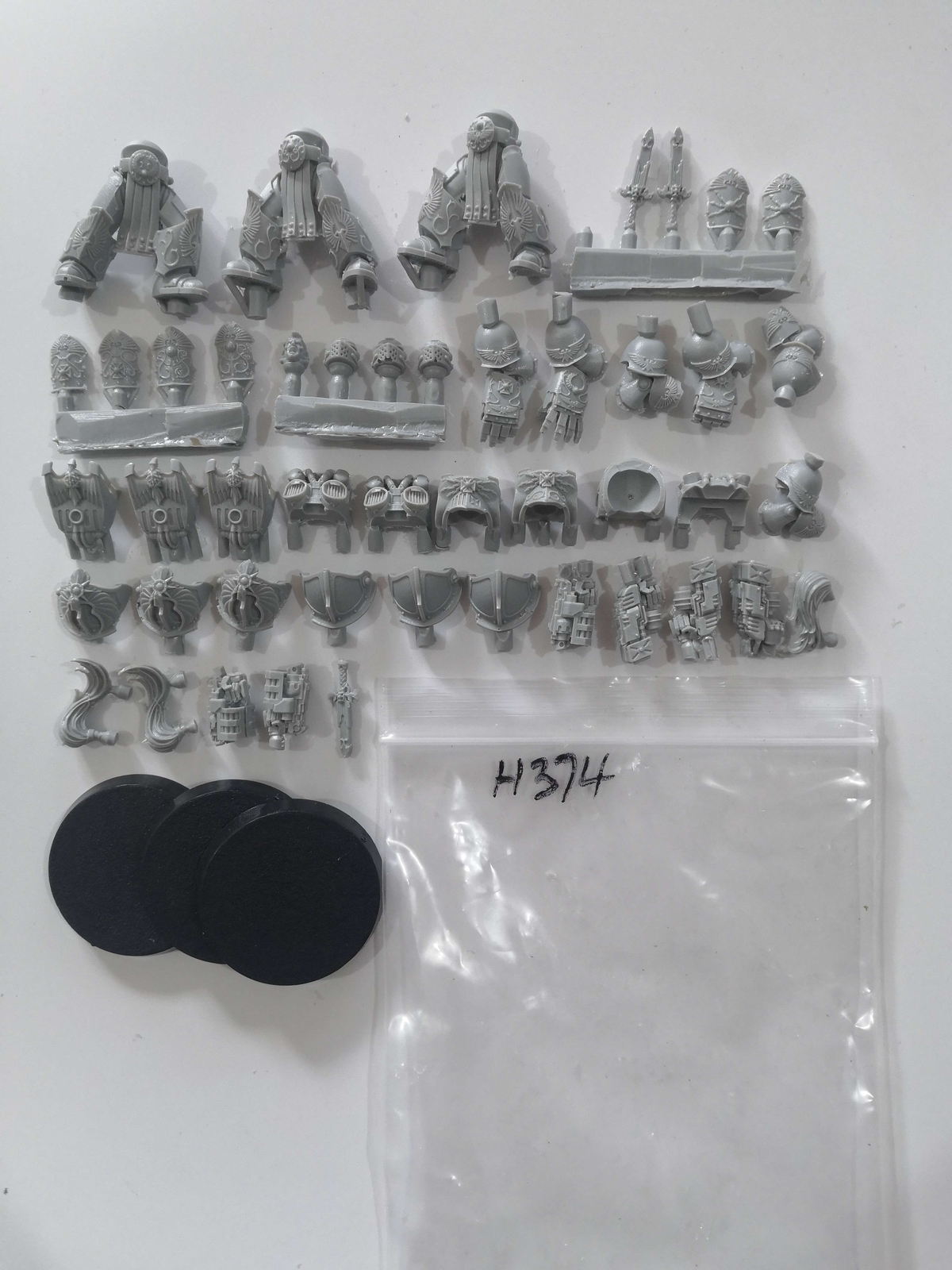 Uncolored model Legio Custodes Aquilon Terminator Squad WOW