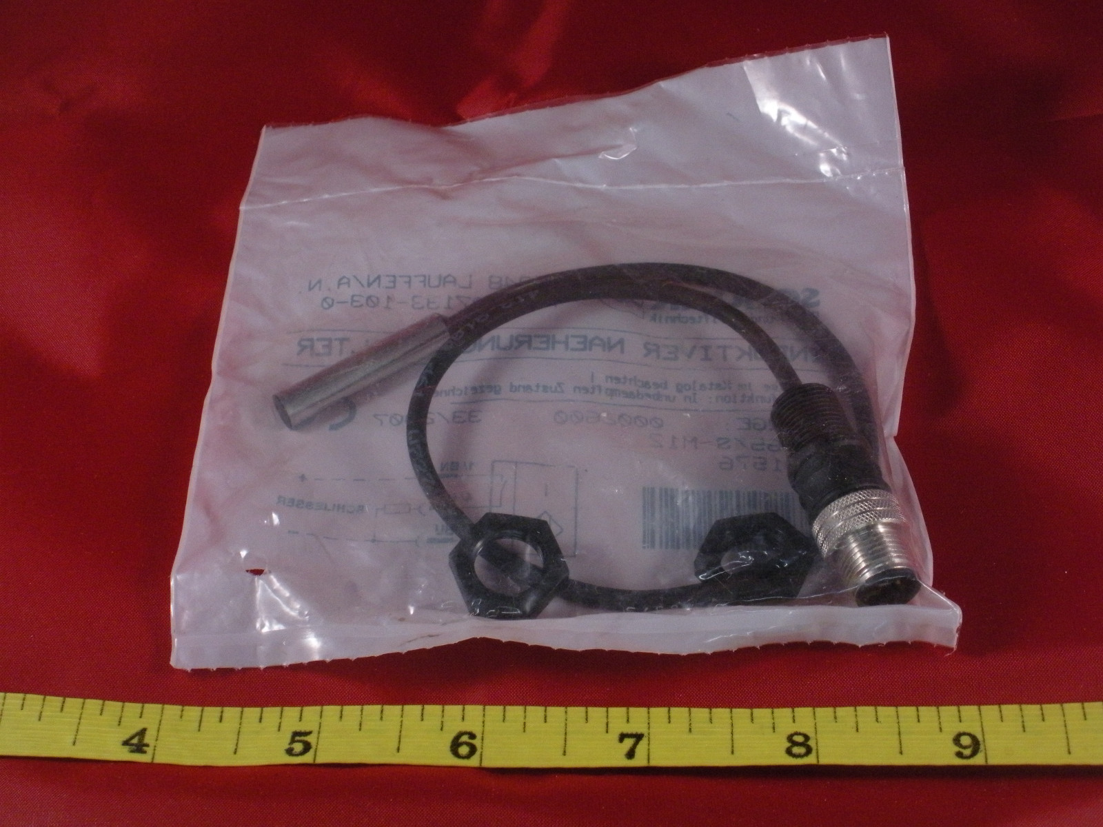 Schunk 0301576 Inductive Proximity Sensor IN 65/S-M12 New