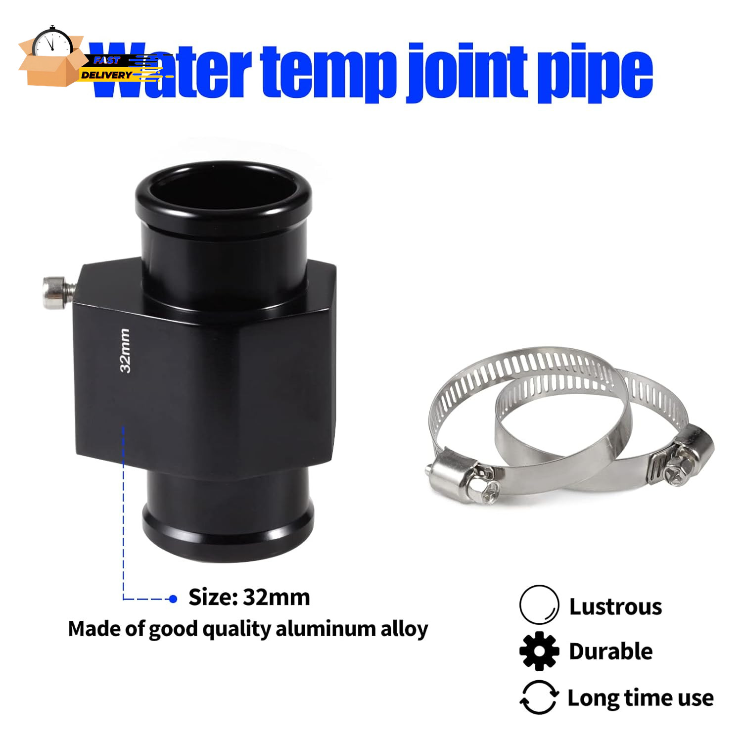 32Mm 1-1/4 Inch Water Coolant Temperature Sensor Adapter, Joint Pipe R