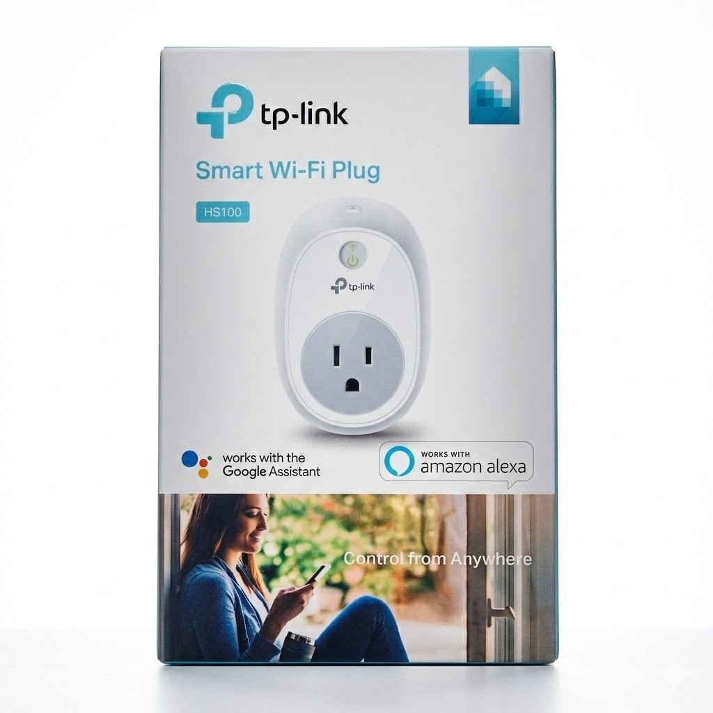 TP-Link HS100 Smart WiFi Plug Kasa Alexa Google Assistant NEW Sealed