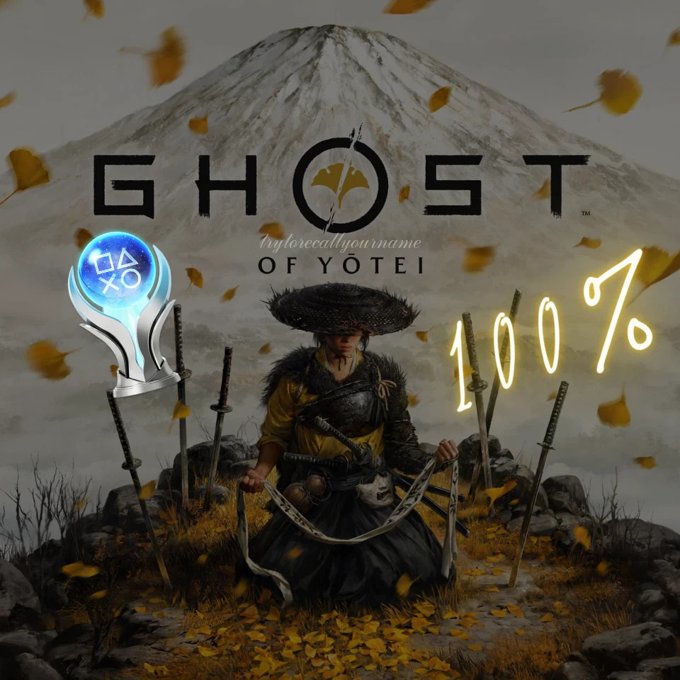 GHOST OF YOTEI PS5 Platinum Trophy Service FAST SAFE LEGIT SPEEDRUN NO GAME!