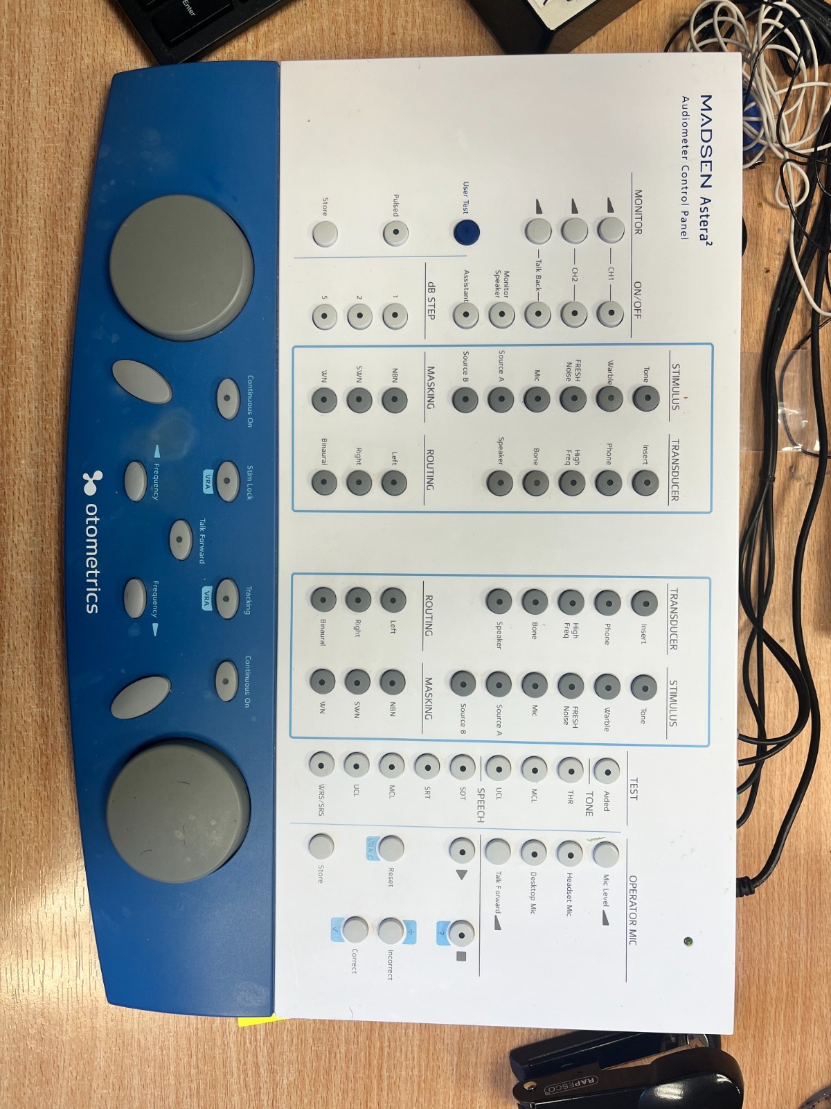 Madsen Astera 2 Audiometer, biologic Audx OAE Screener, VRA System