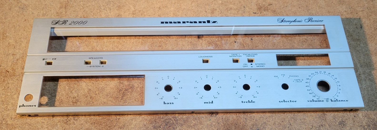 Marantz SR-2000 Face Plate