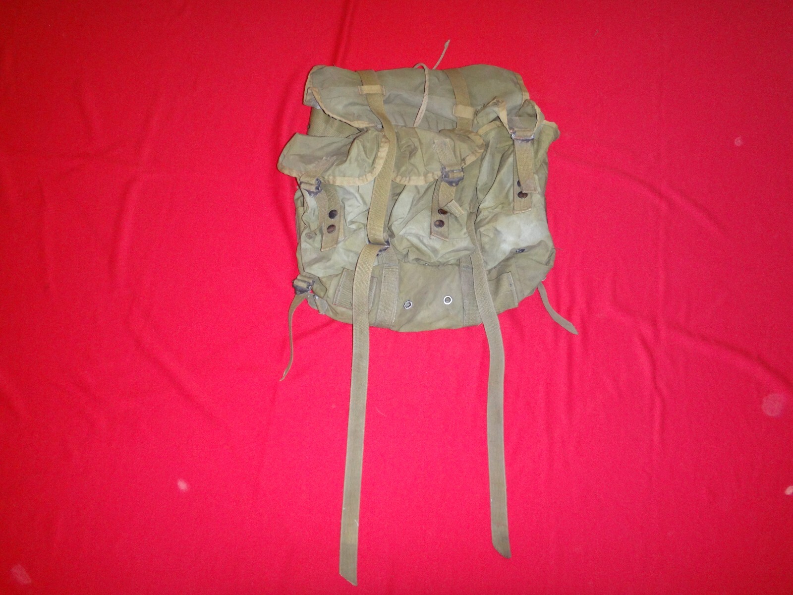 US Army Green OD Field Gear Rucksack / Backpack