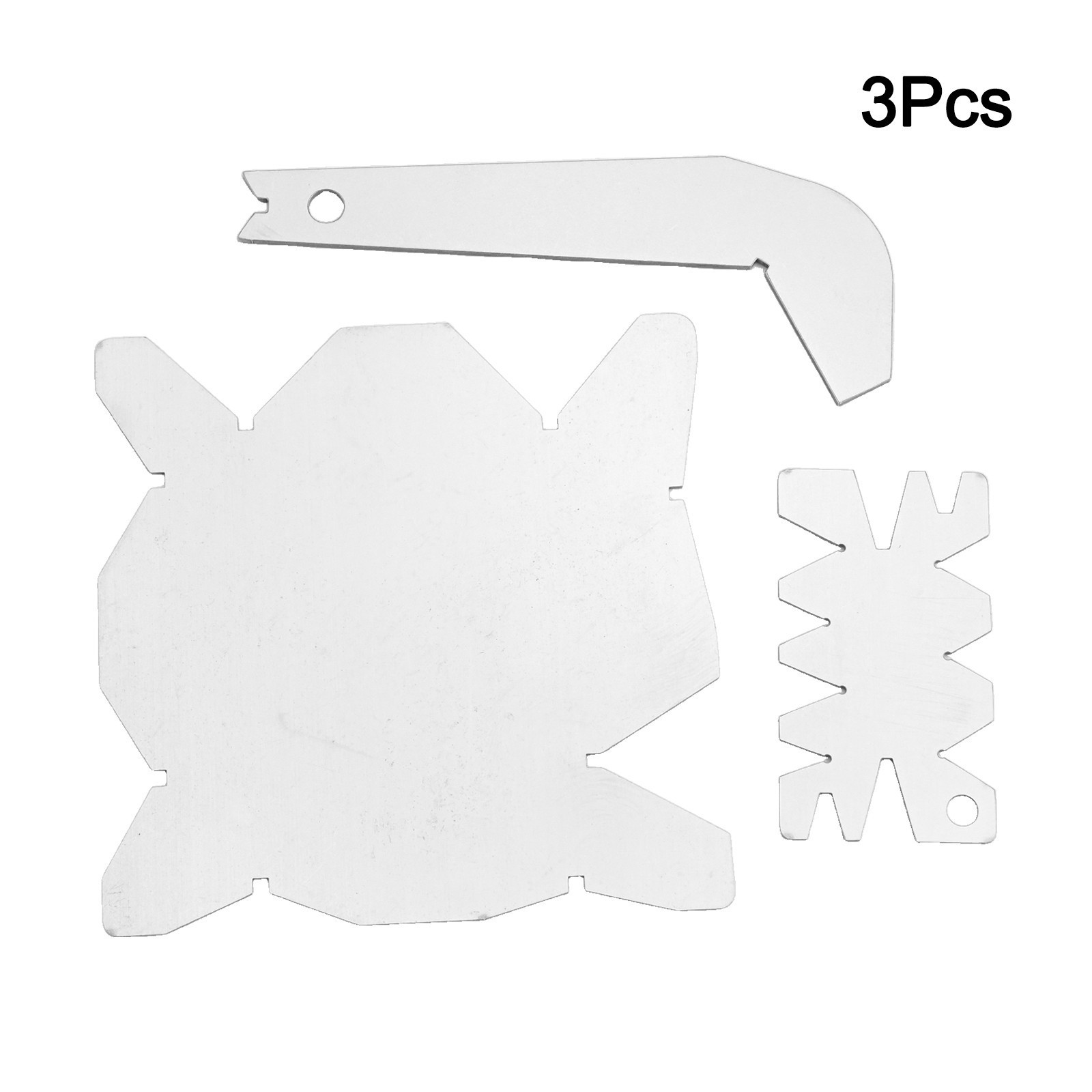 Efficient Angle Gauging Tool Set of 3 for Drilling and Sharpening Applications