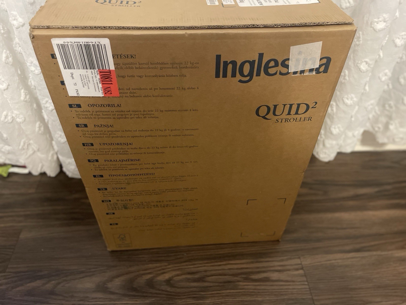 Inglesina Quid Stroller - Puma Black