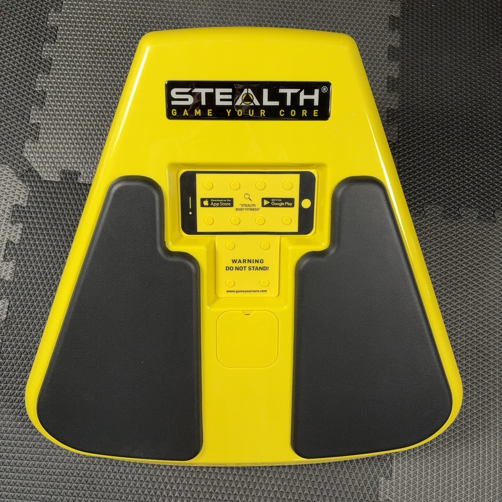 Stealth Plankster Core Trainer Fitness Board Yellow