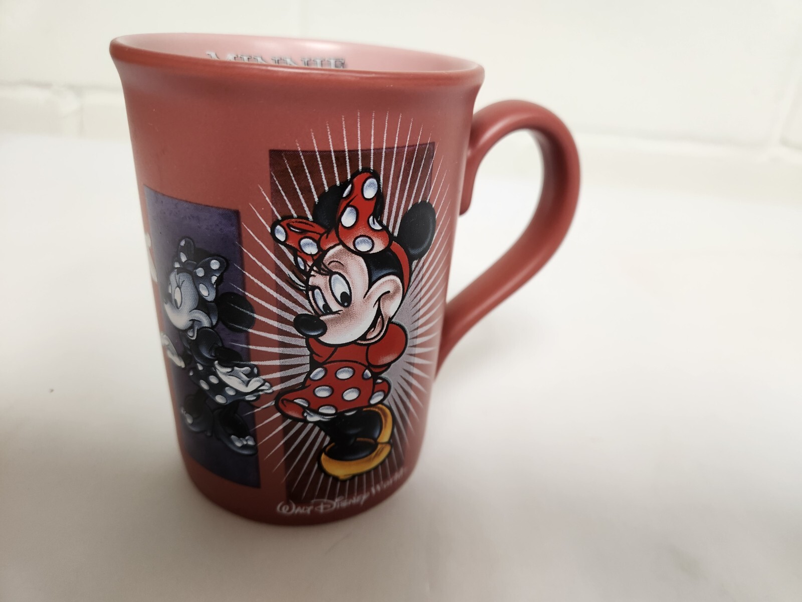 MINNIE MOUSE 14 OZ PINK TEA/COFFEE MUG