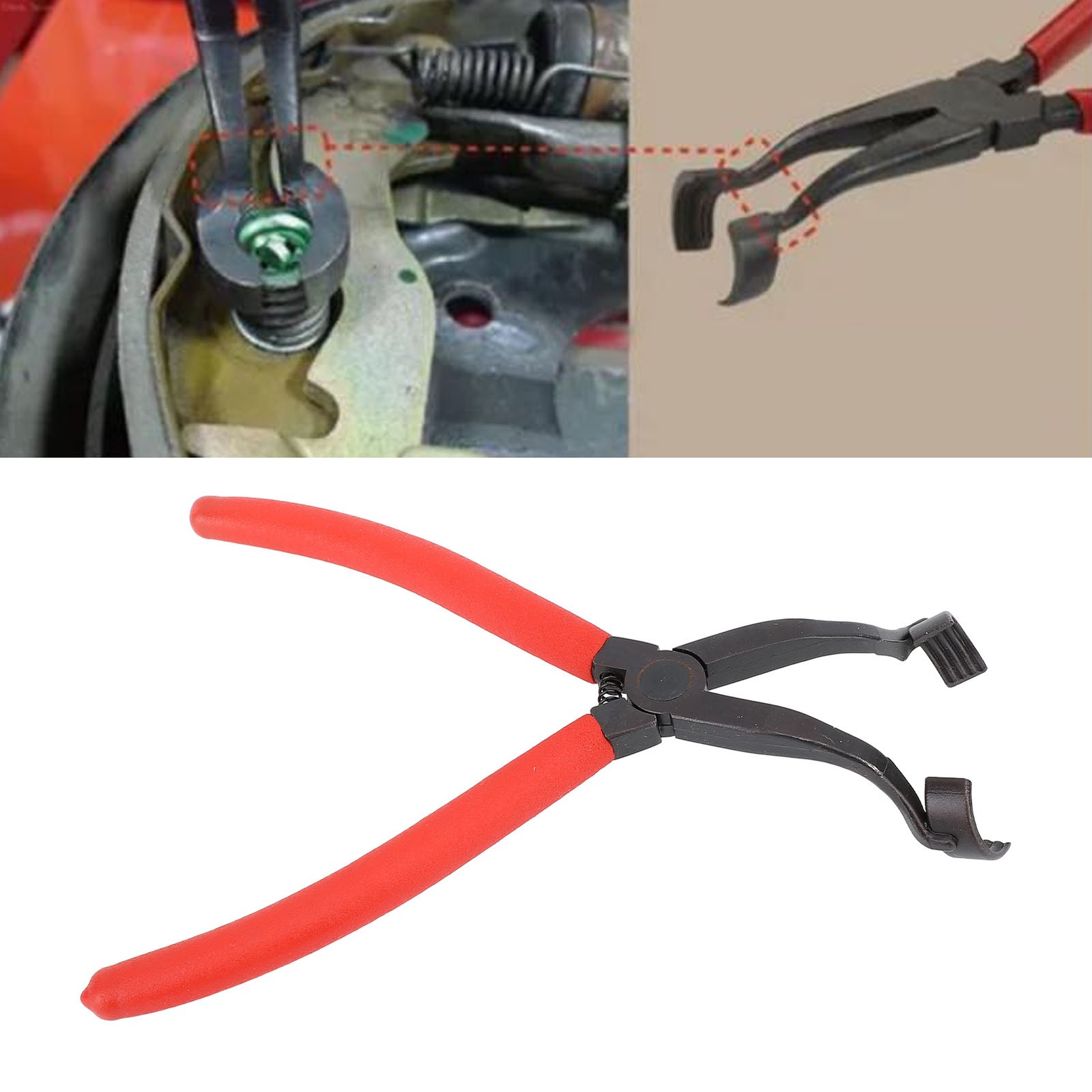 Drum Brake Hold Down Spring Pliers High Strength Easy Operation Spring Plate