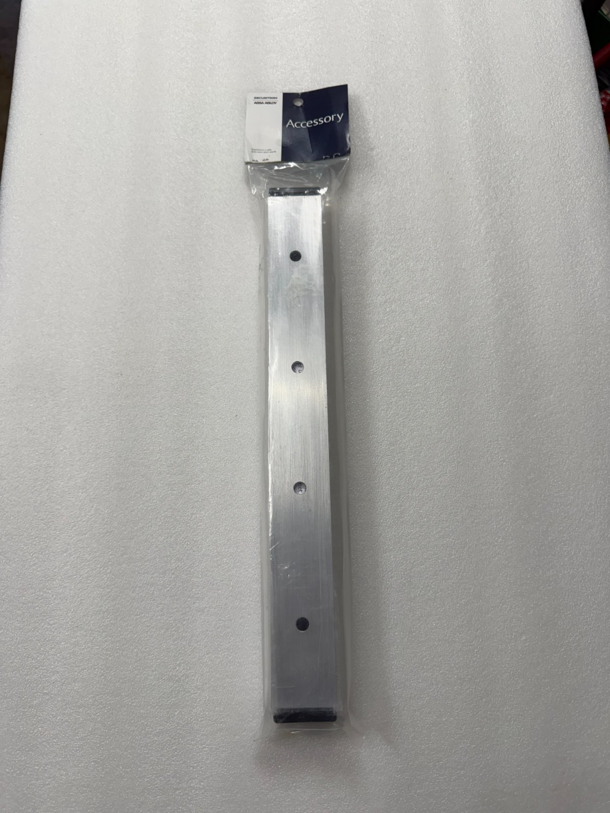 New Securitron UHB-CL-12 Universal Header Bracket Clear Anodized 12"