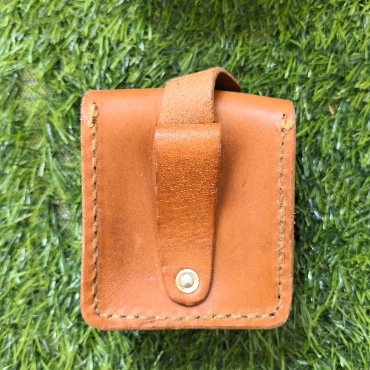 1pc Chinese Military Surplus Type 62 Cowhide Compass Leather Box