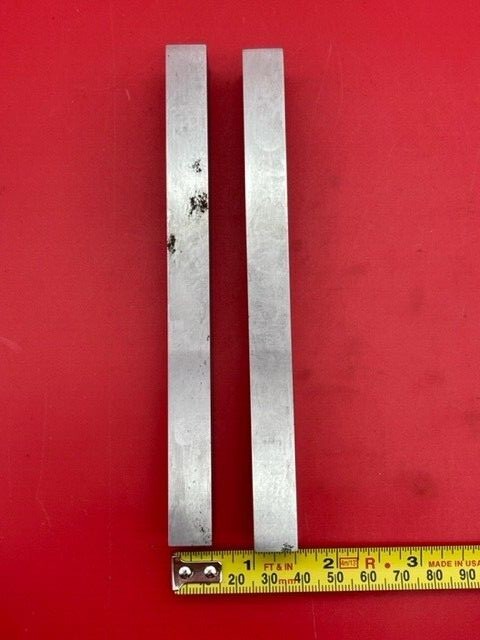Starrett 384T Steel Parallel 6" Length, 1/2" Thickness, 3/4" Width - rust