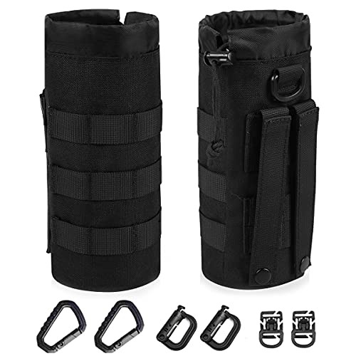 Molle Water Bottle Holder, Water Molle Attachments, Molle Water Bottle BLACK