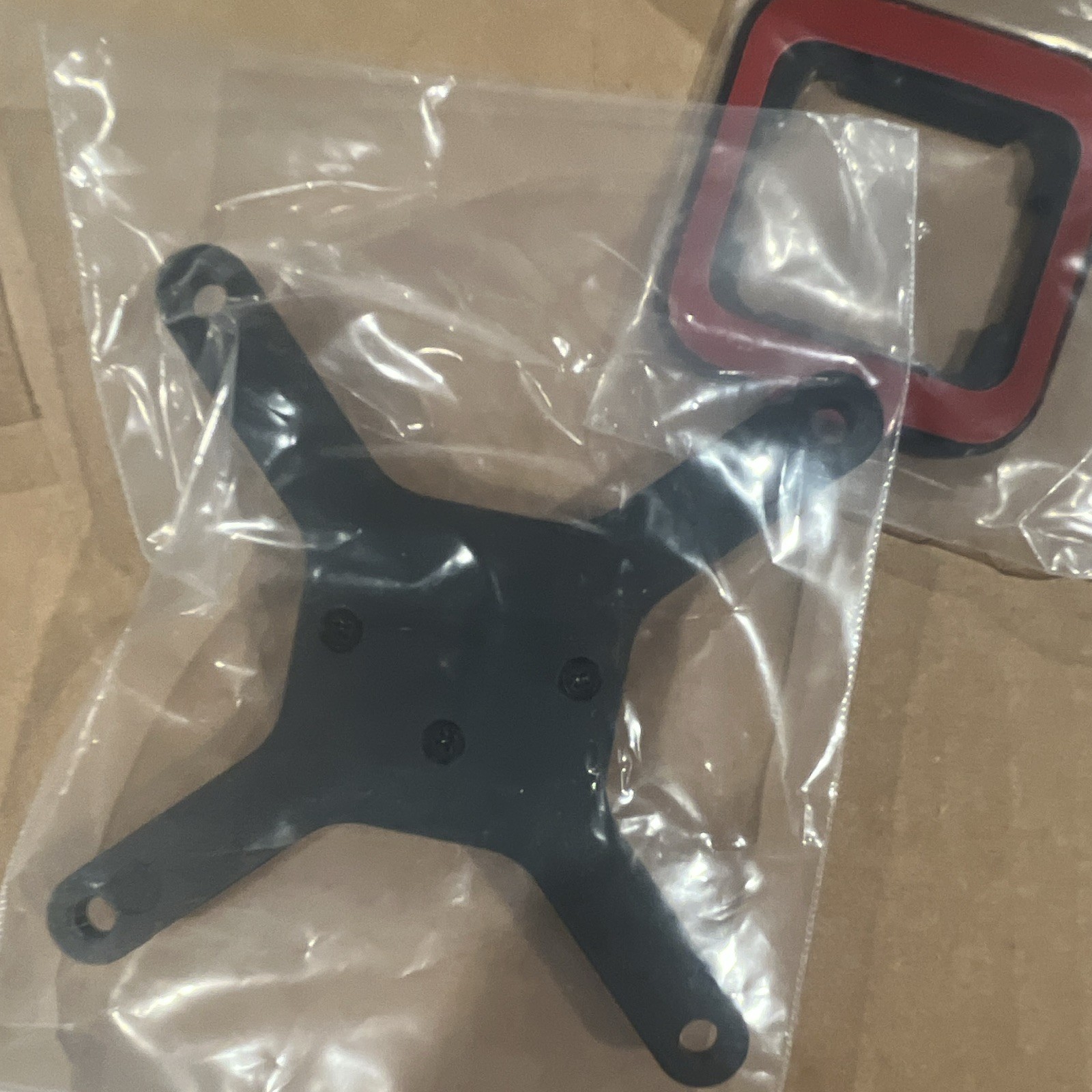 Deckmate DM1100 Mount for Valve Steam Deck Console, Black Plastic, Mountable