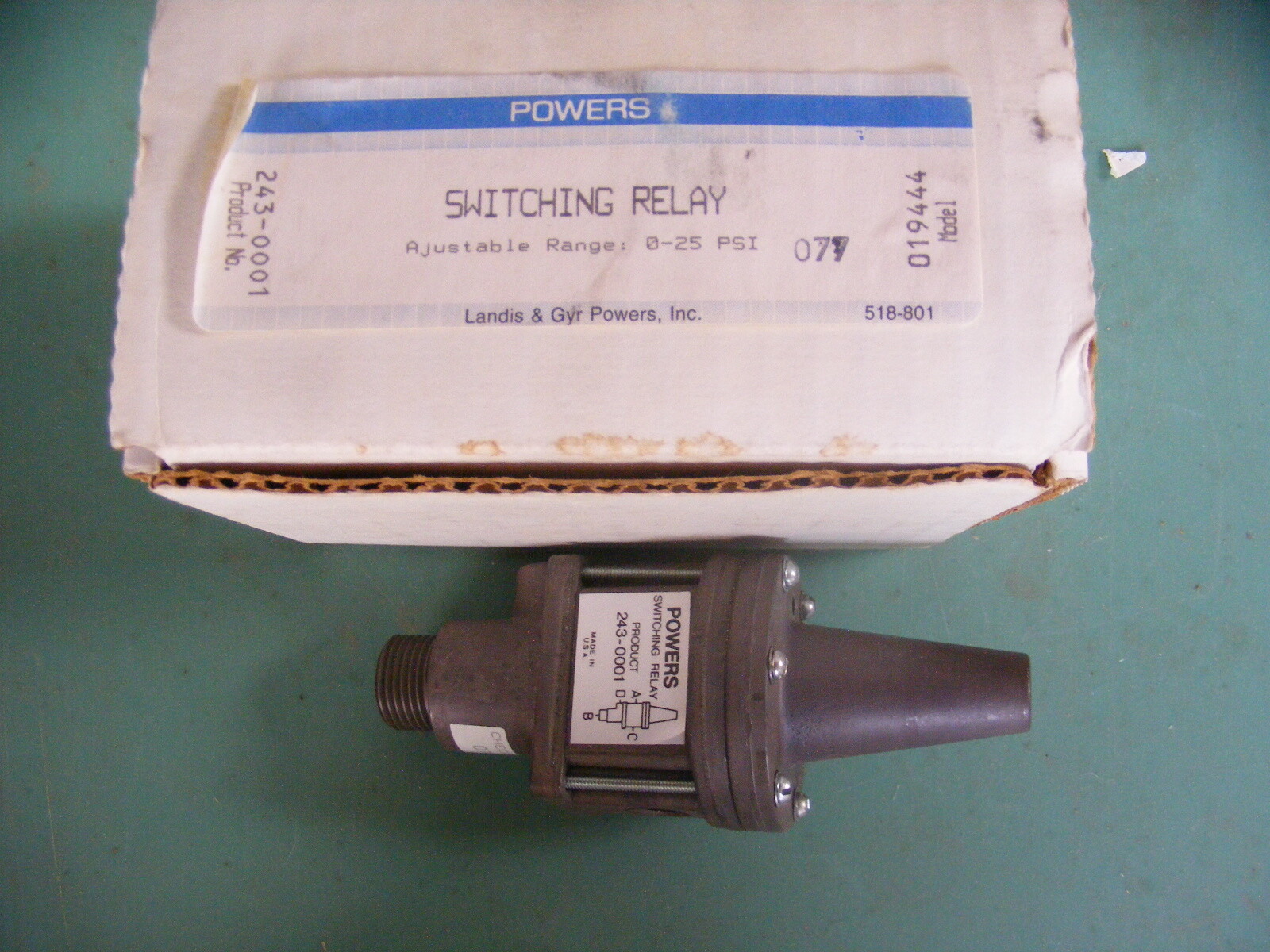 Landis & Staefa Switch Relay 2430001 (a)