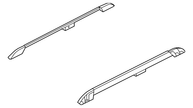 Genuine Ford Rail - Roof Rack Side 8L2Z-7855115-HA