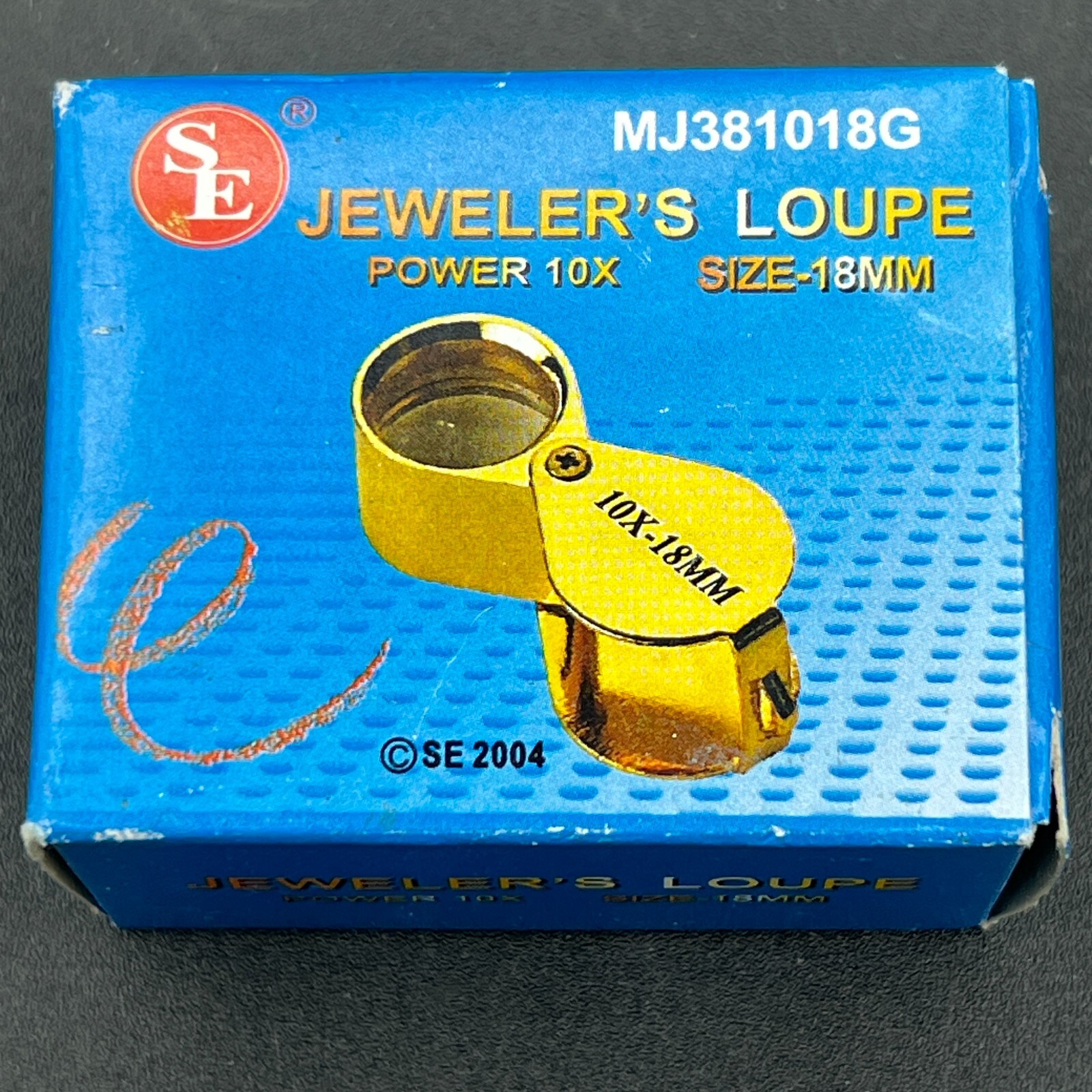 10 X 18mm Jeweler's Loupe Metal  [P1]