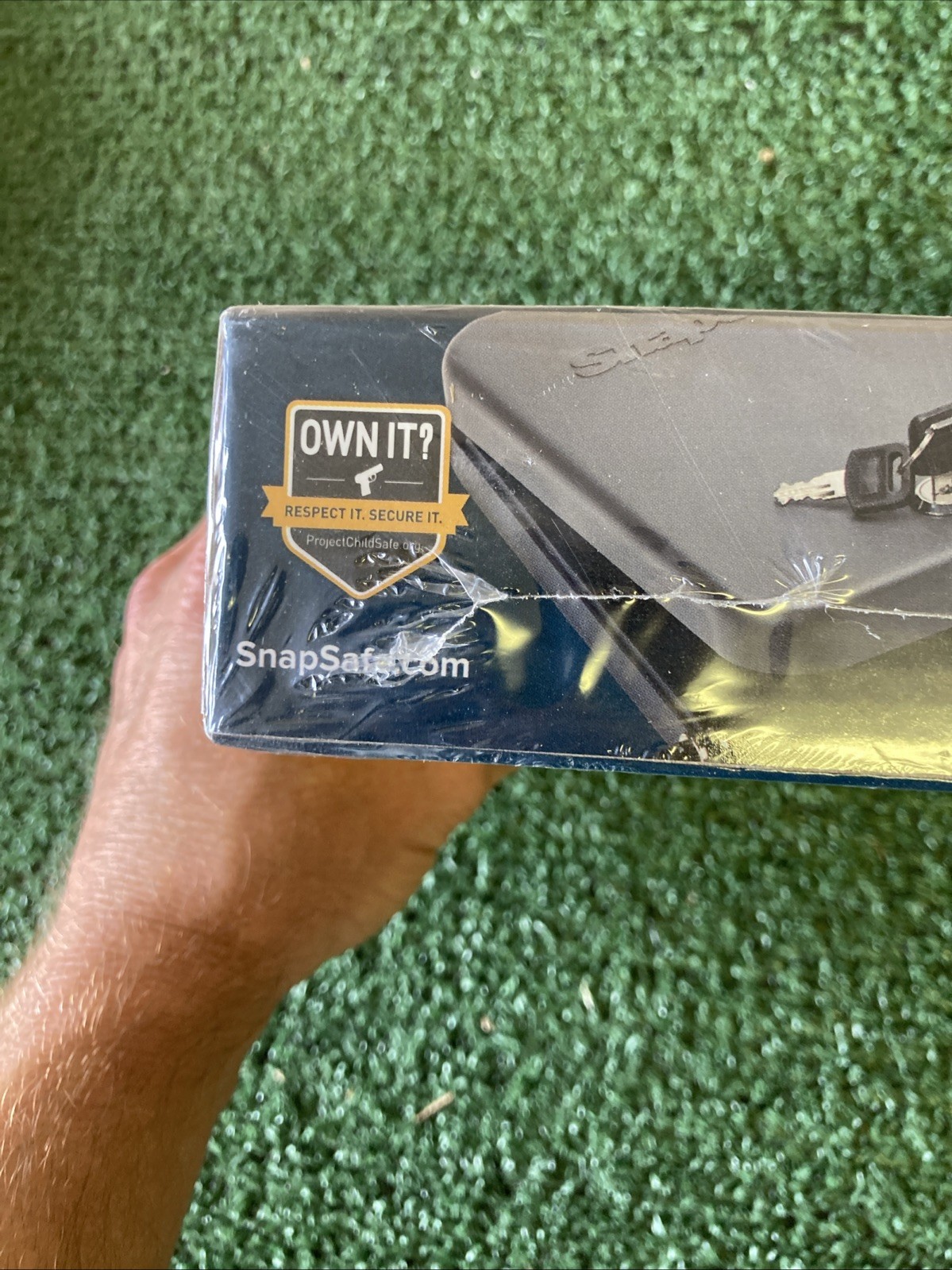 SnapSafe Large Lock Box with 2 Keys NEW. (OKEB-03-009)