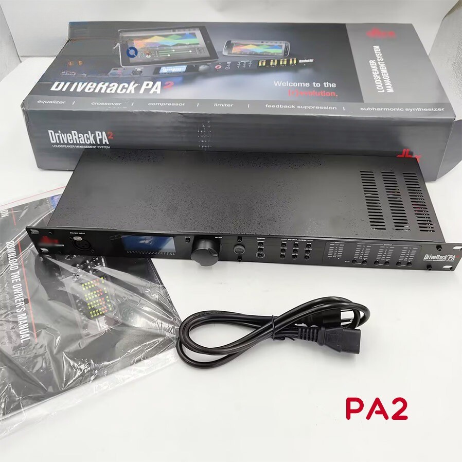 New DriveRack PA2 Complete Loudspeaker Management System PA 2