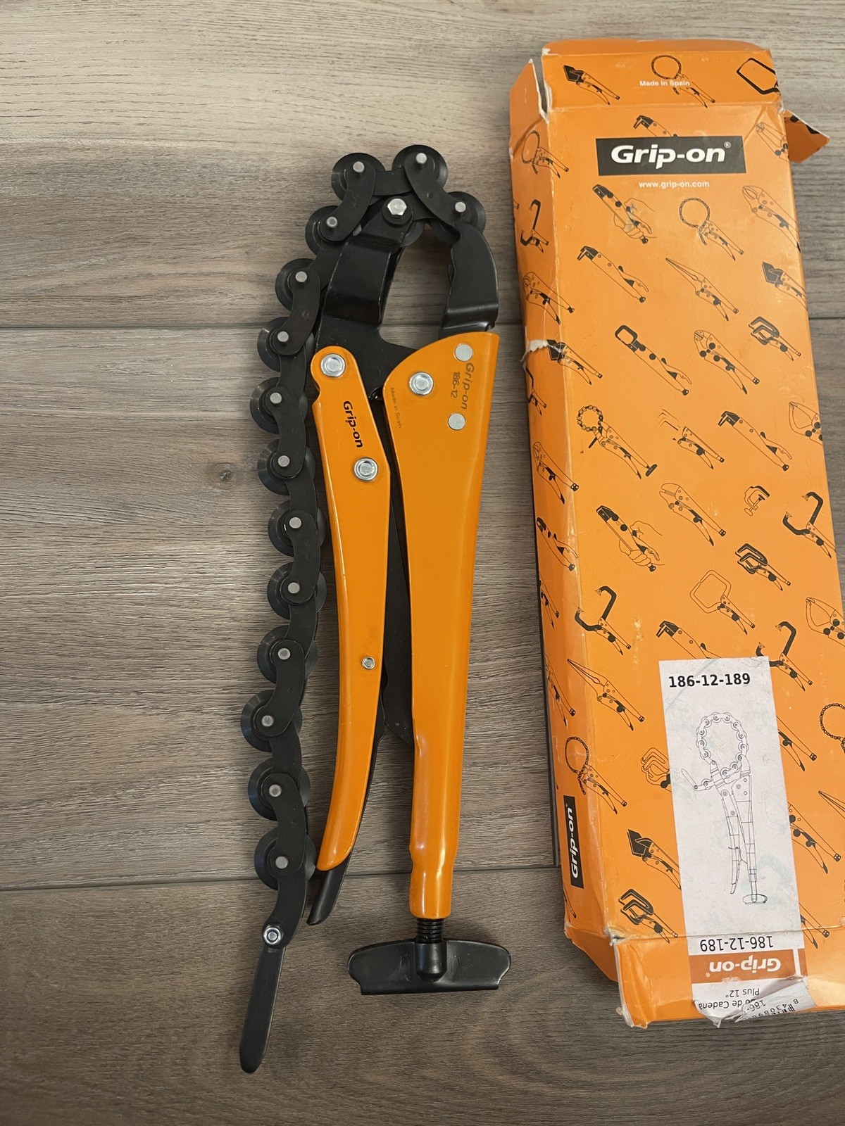 Grip-ON 186-12-189, Pipe Cutter, .79 to 4.53” Capacity