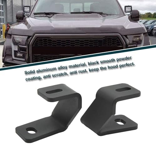 Hood Light Mount Bracket, 2pcs Hood Ditch Side Pillar Bracket Front A Pillar