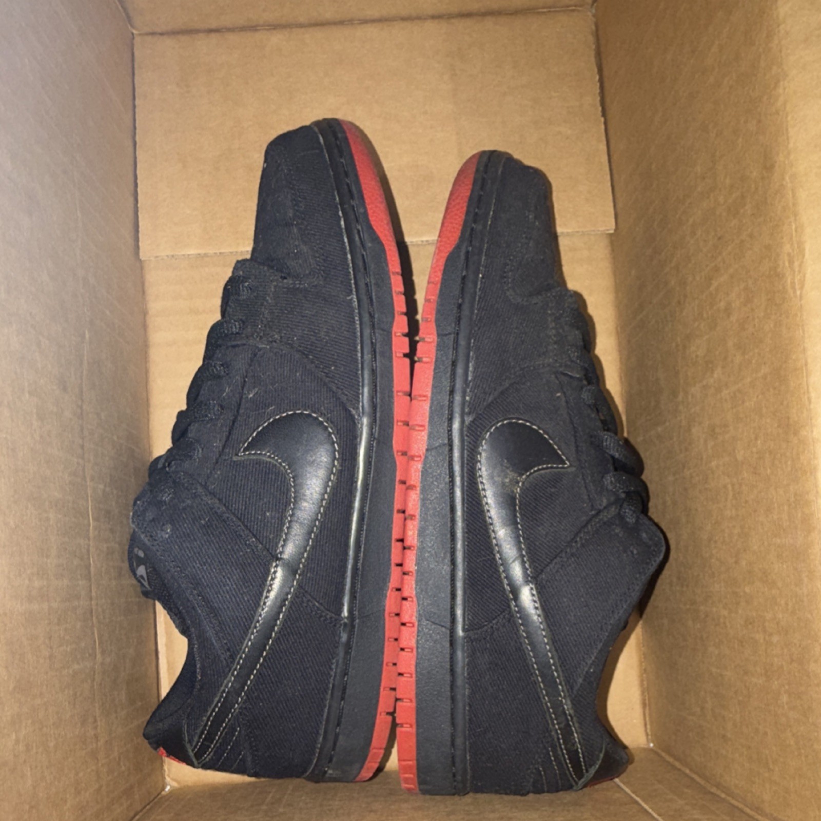 Nike SB Dunk low Levis Denim black no box