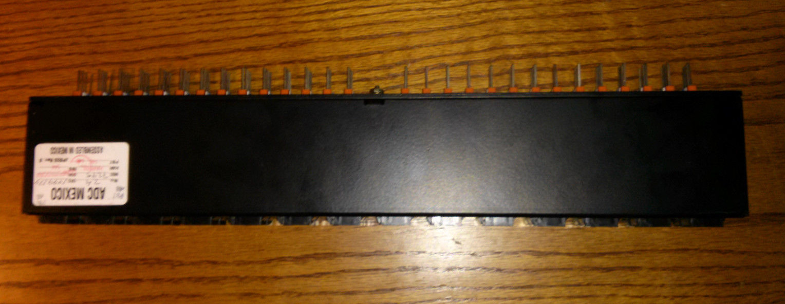 ADC MPPGDXBA2 Patch Panel 4 Wire RJ48c, 28 Position RJ48c Wire Wrap