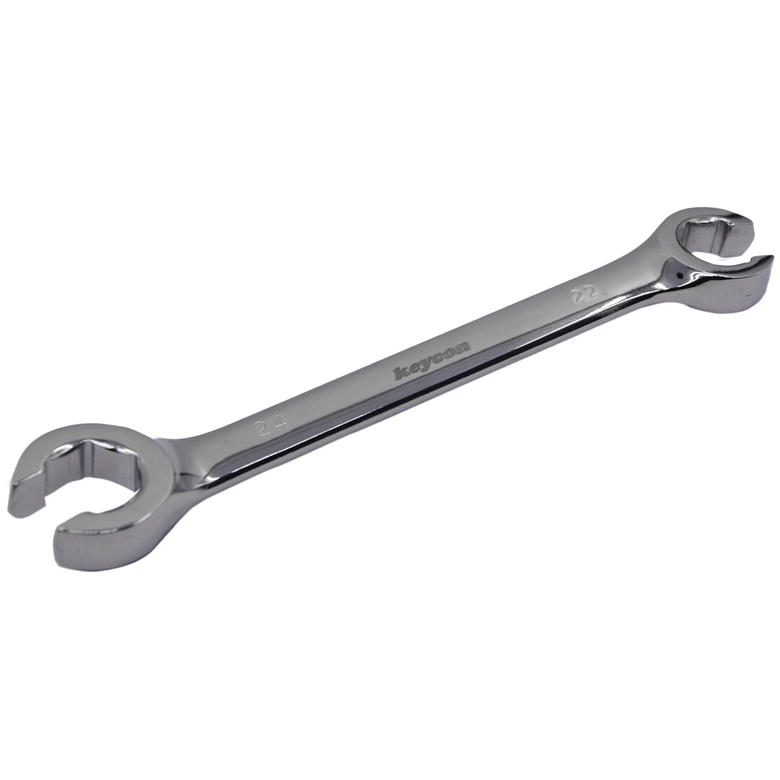 YXQ Flare Nut Wrench 22mm x 24mm Metric Double Open End x 24mm, Chrome