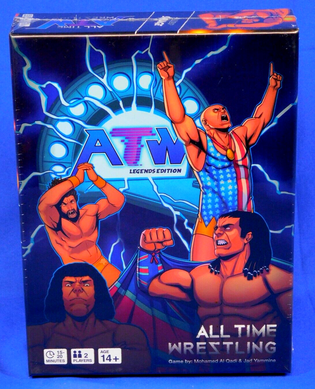 ATW ALL TIME WRESTLING LEGENDS EDITION GAME 2022 SEALED