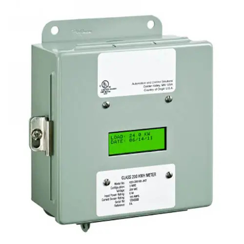 E-Mon E20-480100-J-D-KIT kWh/Demand Meter, 480V/100A, JIC, Split-Core