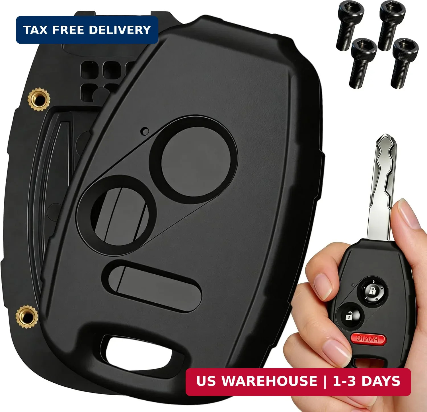 Key Fob Shell Replacement for Honda Accord Crosstour 2010-2012, Civic LX 2010-20