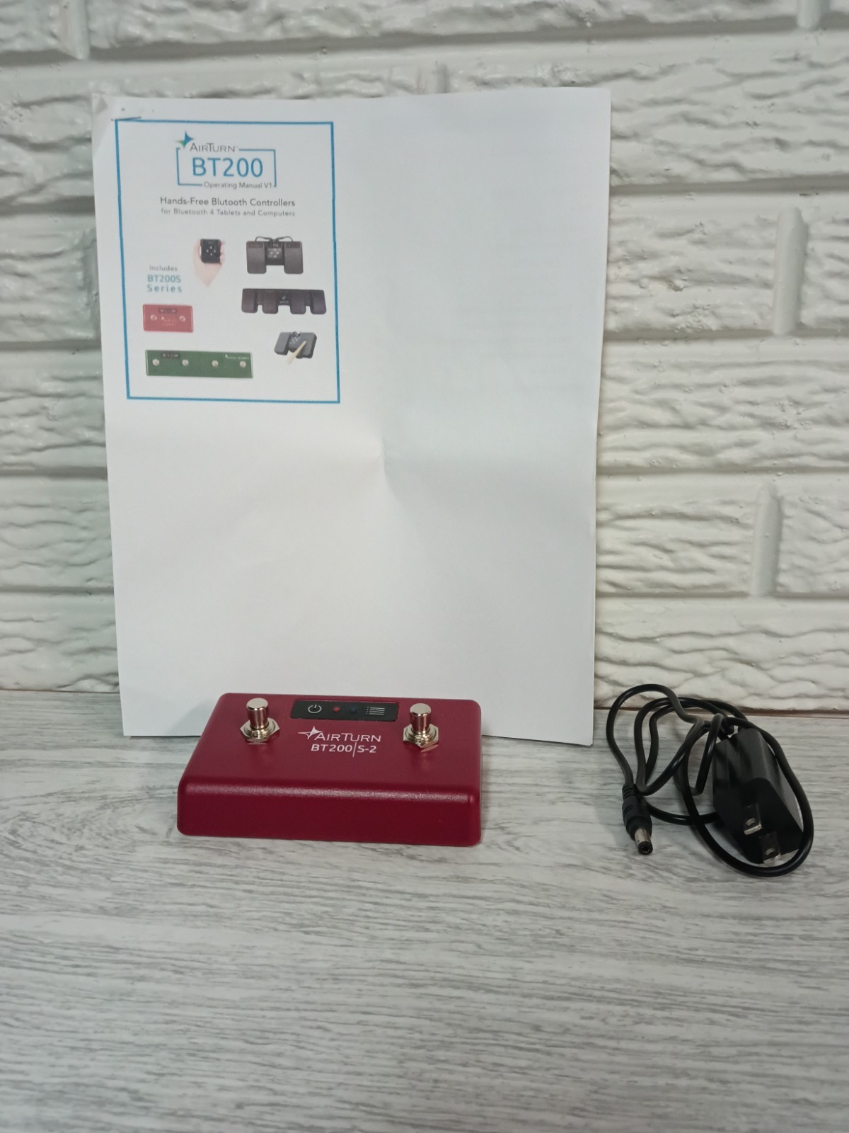 Airturn BT200 S-2 Bluetooth Footswitch