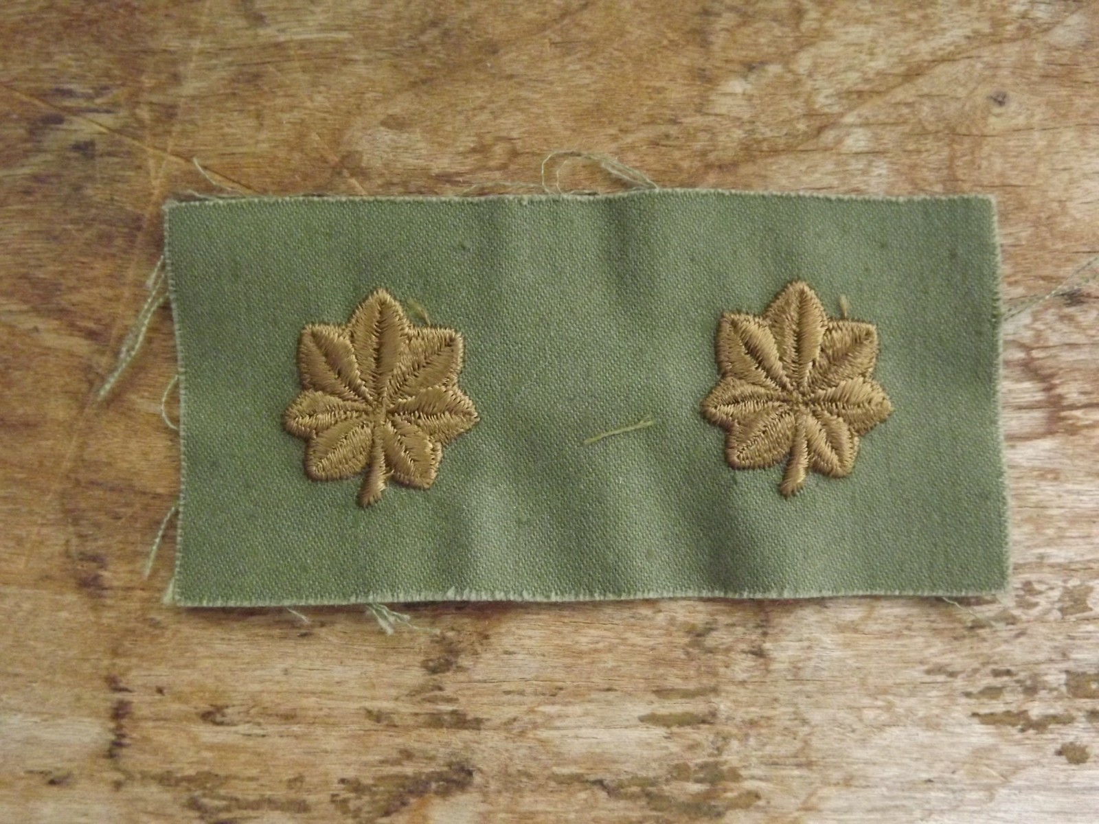 Pair, Army Major Collar Insignia - INV# C735