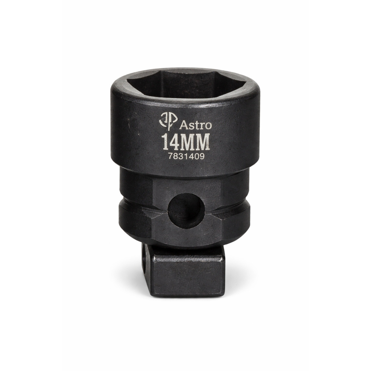 Astro Pneumatic 7831409 Stubby Impact Socket 17mm Ultra Short Tight Access