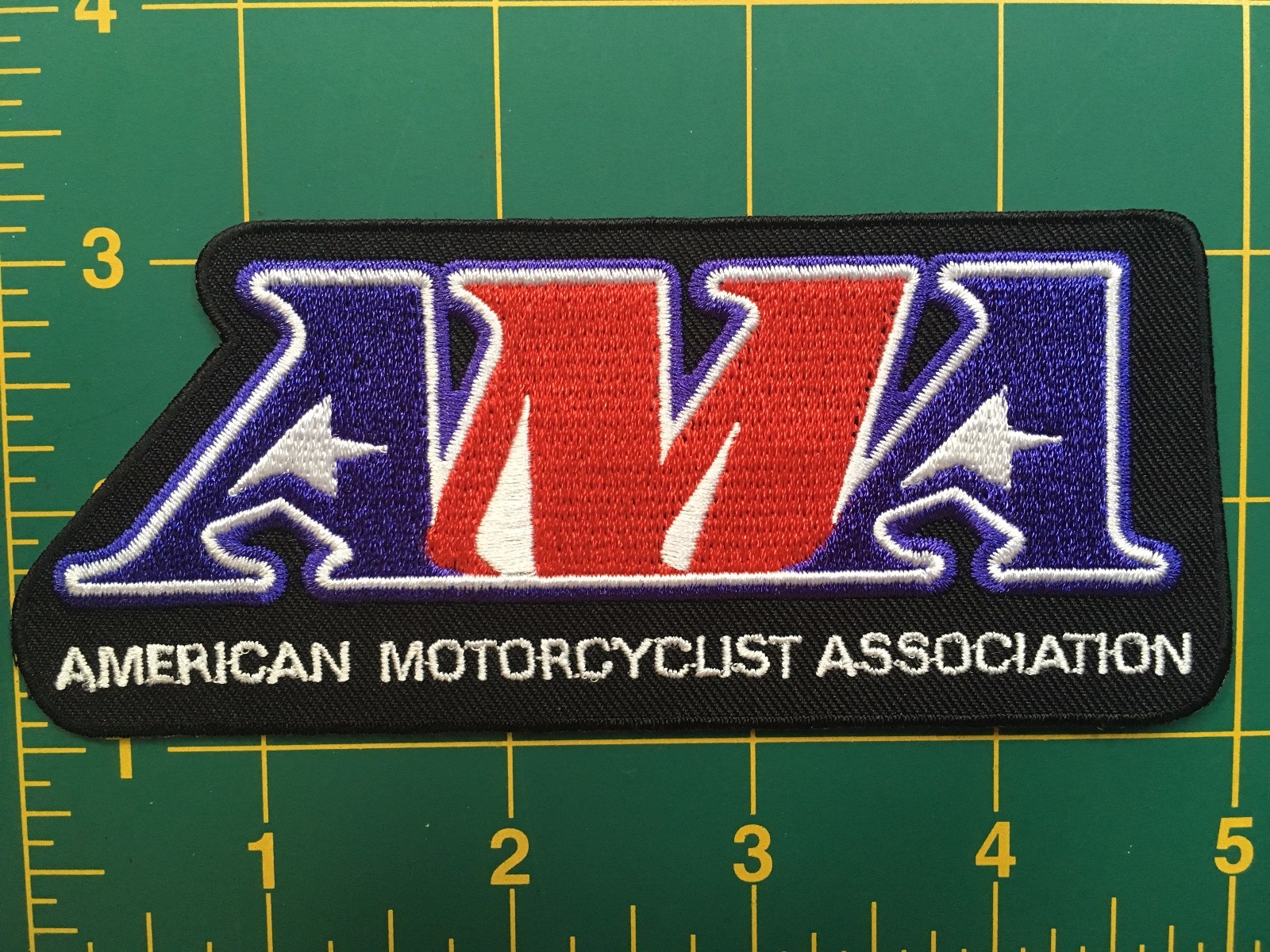 AMA patch AMERICAN MOTORCYCLE ASSOCIATION patch ama vest jacket patch 4 7/8"