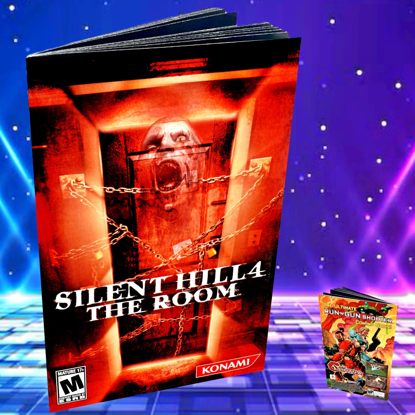 Replacement Manual for  - Silent Hill 4 - Sony PS2 Instruction Booklet