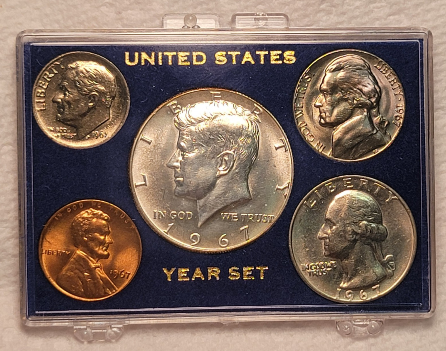 1967 Uncirculated Coin Set - Fresh from original box!   (SIX-SEVEN‼️😂)