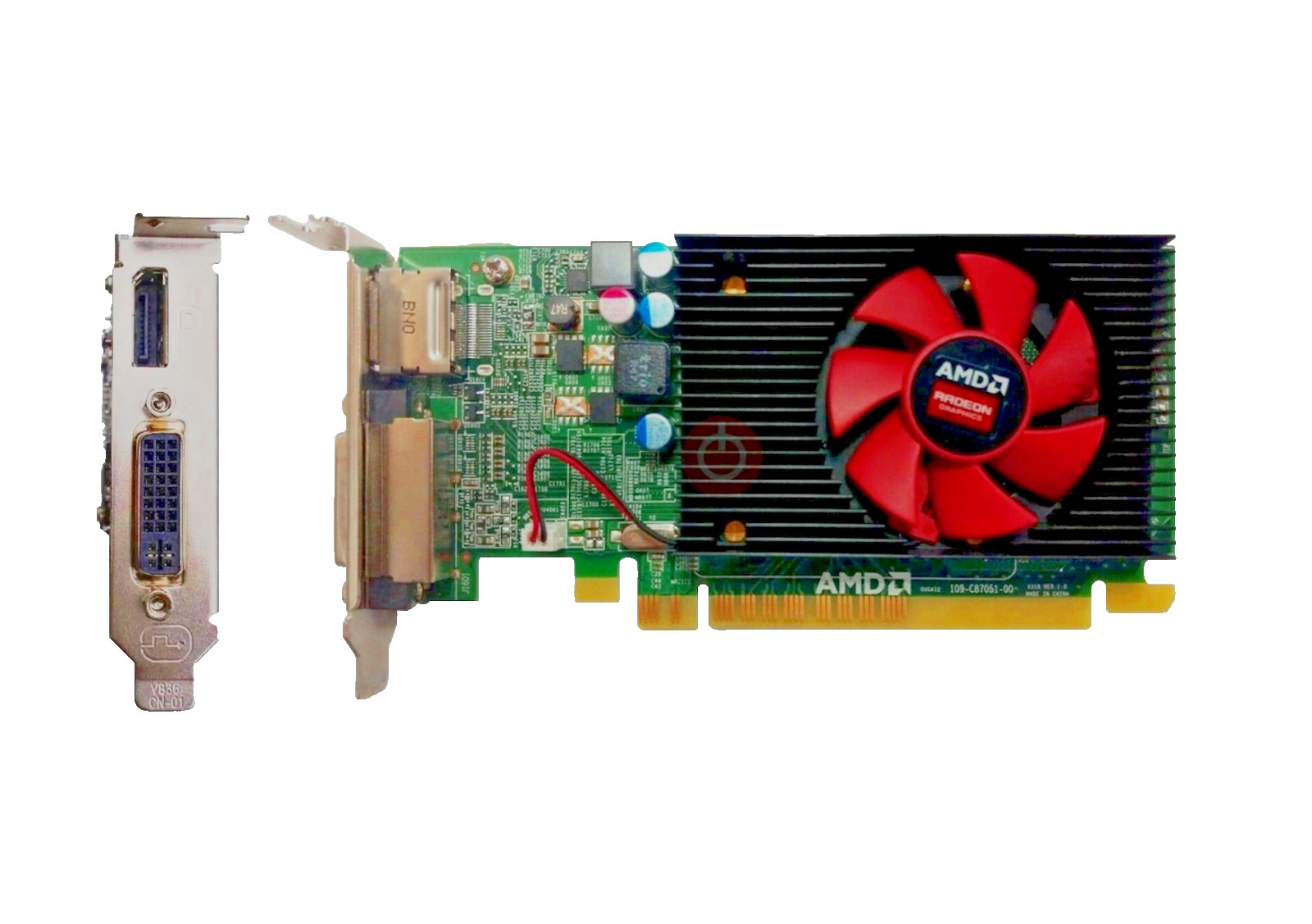 AMD Radeon R5 340X 2GB GDDR3 with DP/DVI (Half Size Bracket) for SFF Computer