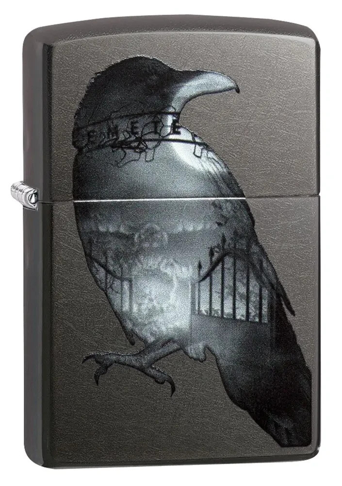 Zippo Double Exposed Raven 29407