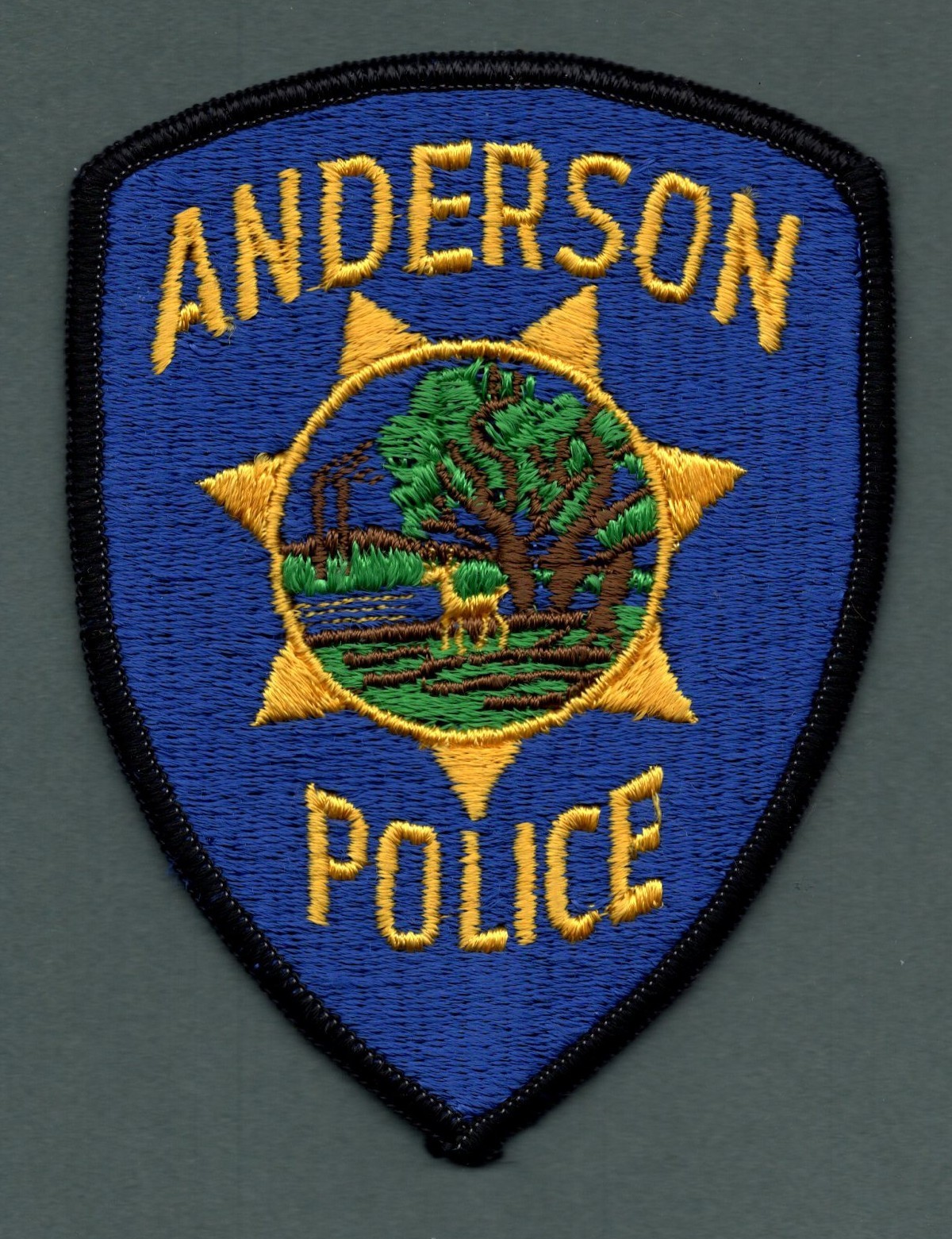 Anderson California Police Patch