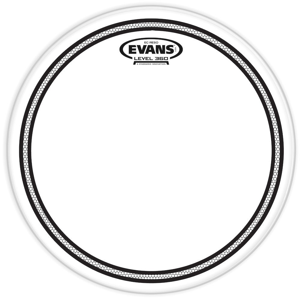 Evans EC2 Clear Resonant Drum Head - 10"