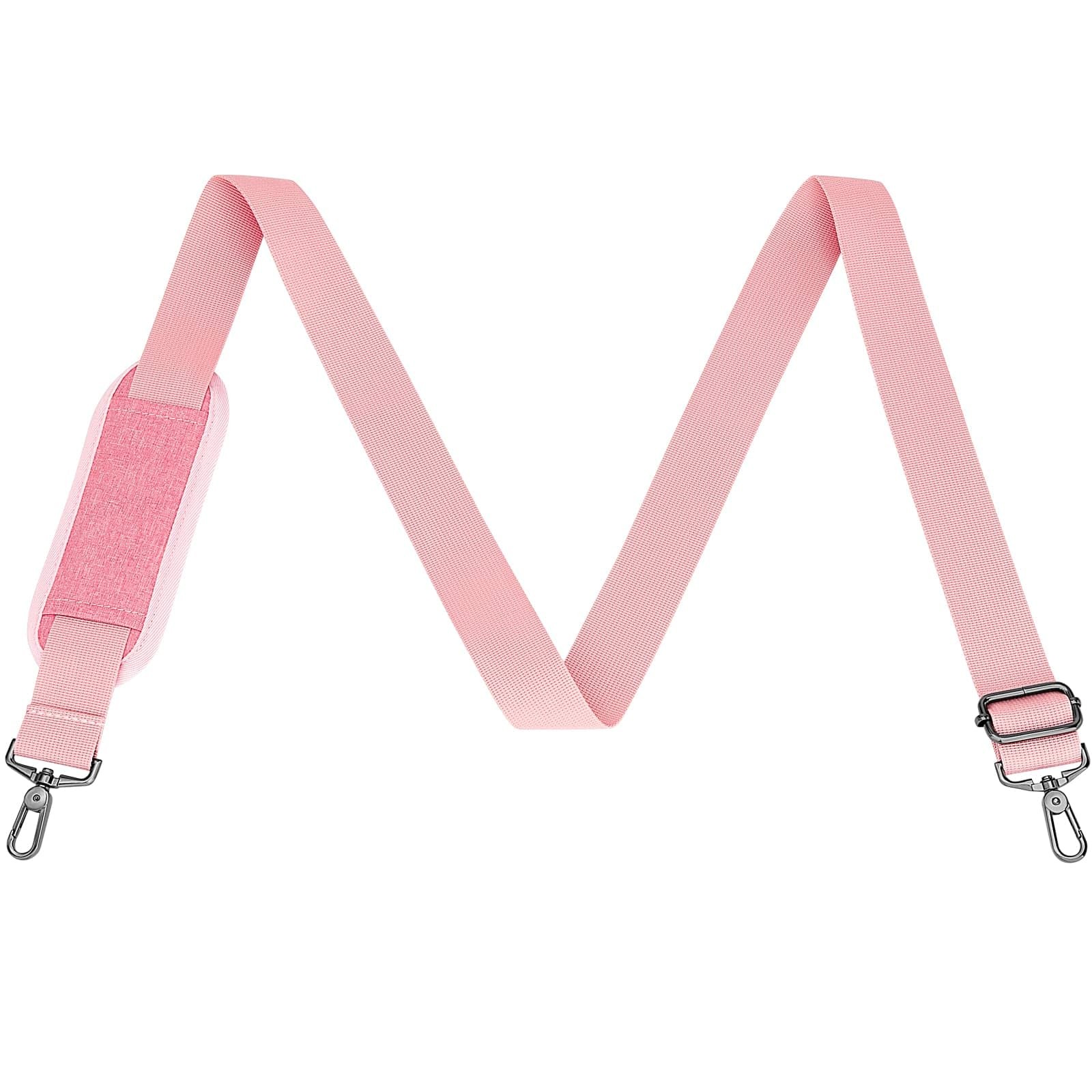 RAINYEAR 59 Inch Shoulder Strap Strap for Laptop Bag, Pink