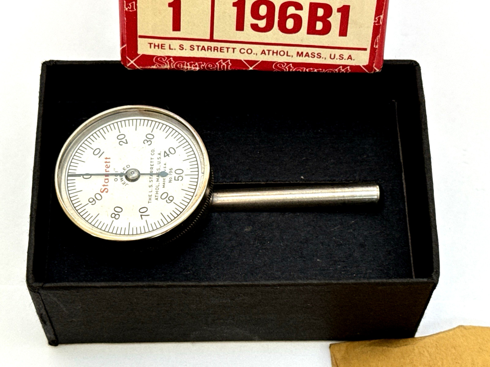 Starrett Dial indicator 196