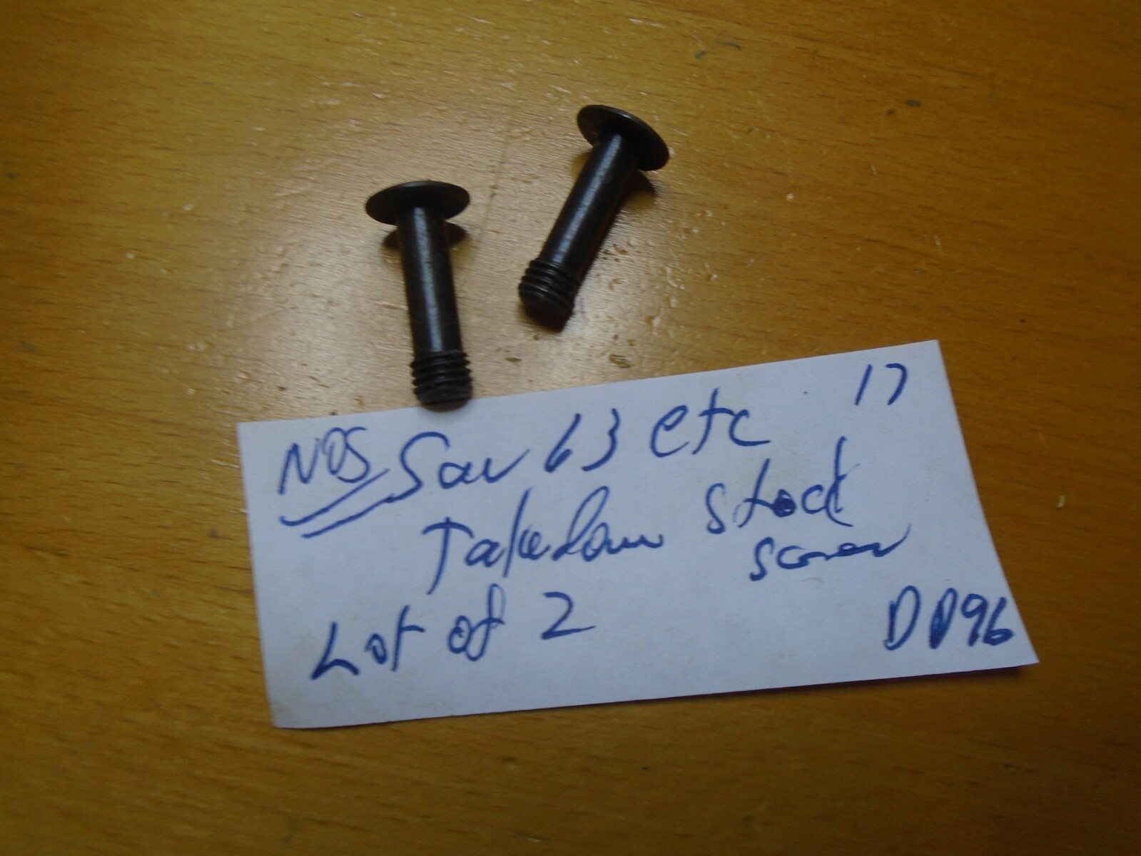 Savage 63, 65, 73 Takedown Screw Lot of 2 - NOS