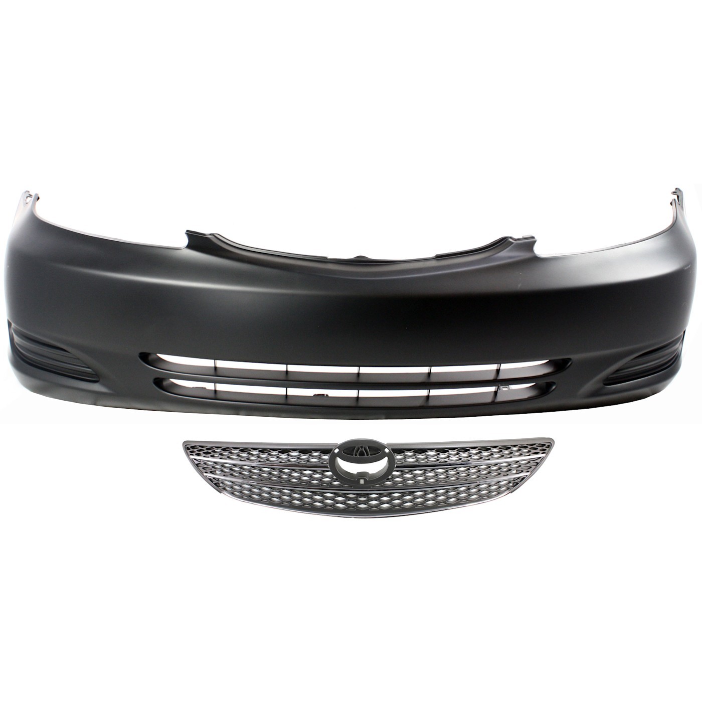 Bumper Cover Kit For 2002-2004 Camry Front 2pc