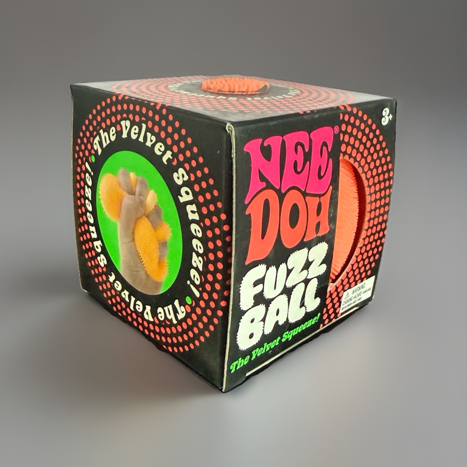 Needoh Fuzz Ball - 🍊 Orange - Sealed