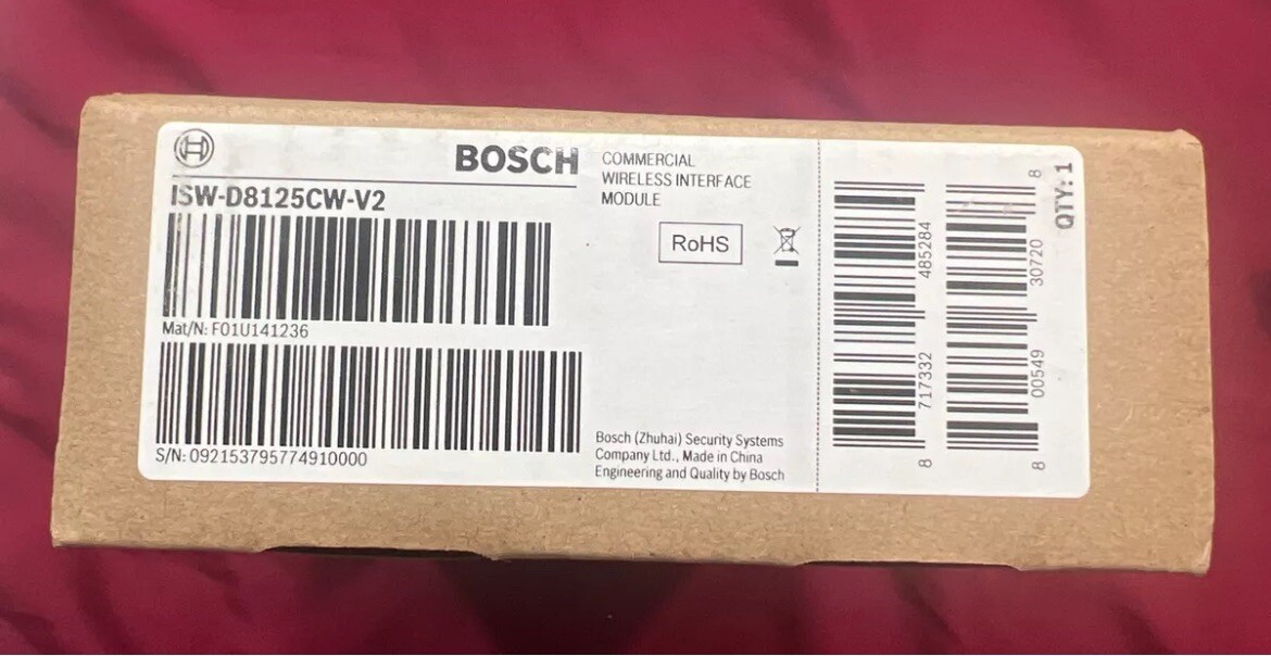 BOSH IS-D8125CW-V2 Commercial wireless interface module