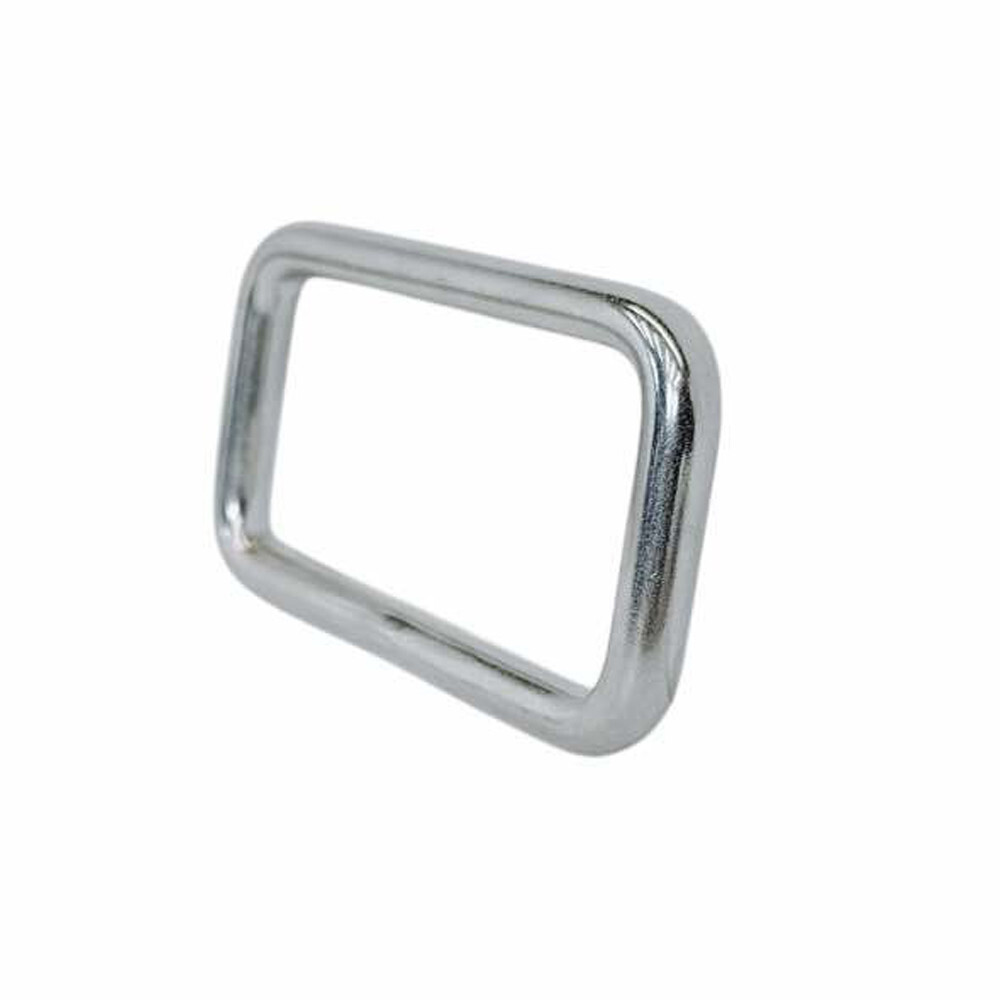4 Pc Mil Spec 5/16"x3" Rectangular Ring Rectangle Link Loop T304 Stainless Steel