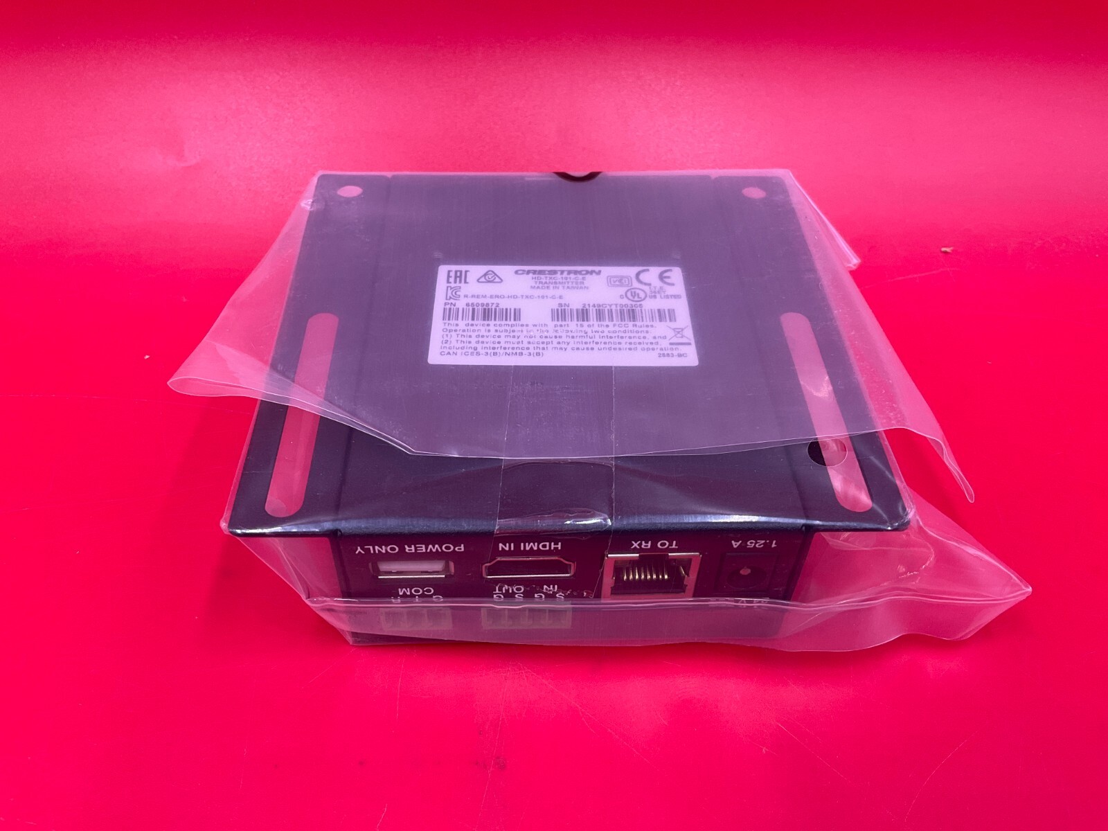 Crestron DM Lite HDMI Transmitter HD-TXC-101-C-E ✅ ❤️ ✅ ❤️ NEW! SEALED!