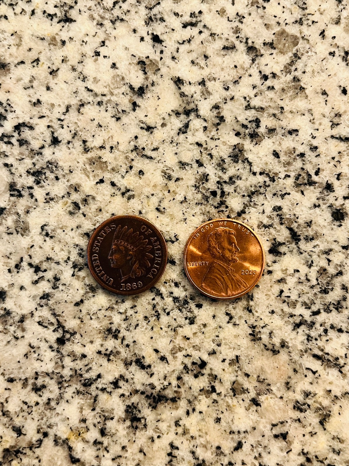 1869 Indian Cent Novelty/Souvenir Coin